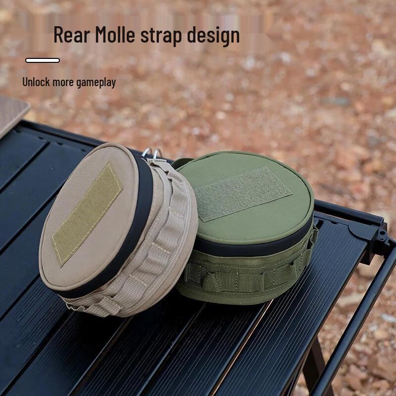 

Mini Retro Foldable Outdoor Sierra Bowl & Tool Storage Bag Pack of 2