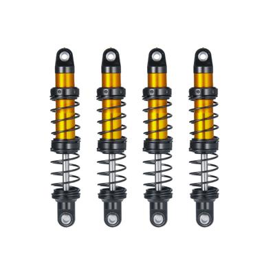 Four IR Racing Aluminum Shock Absorbers for SCX10 RC Crawler (80mm) 90046