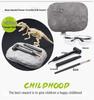 DIY Dinosaur Fossil Excavation Toy: Tyrannosaurus & Triceratops Skeleton Models for Kids