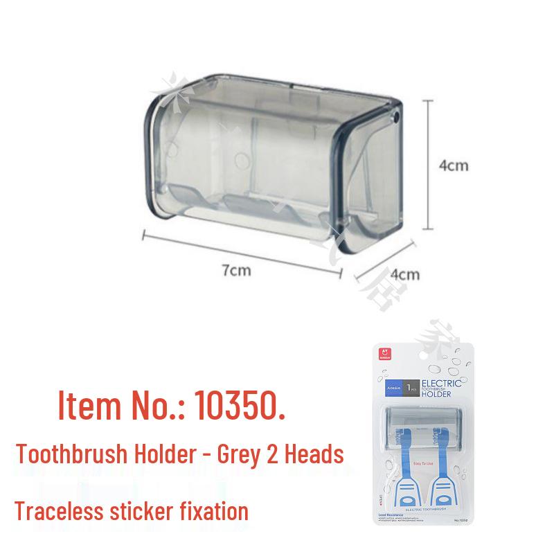 Japan KM.810 Dustproof Double Toothbrush Holder - Simple Design