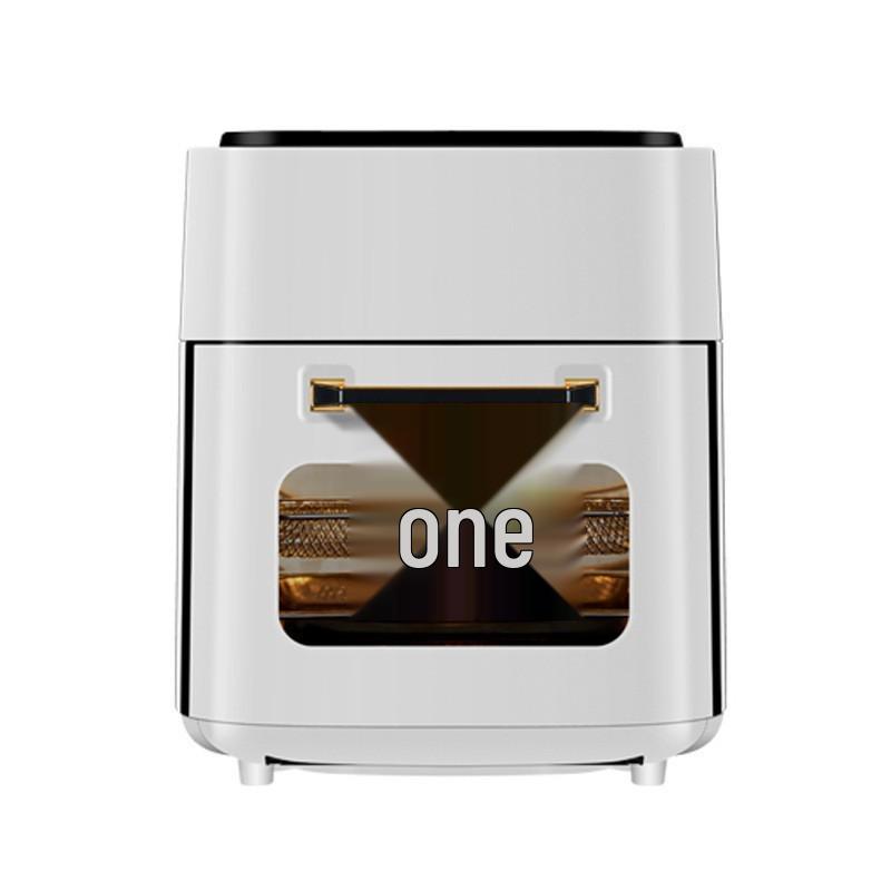 Smart Stainless Steel Air Fryer with Visual Display - Large Capacity, US Standard