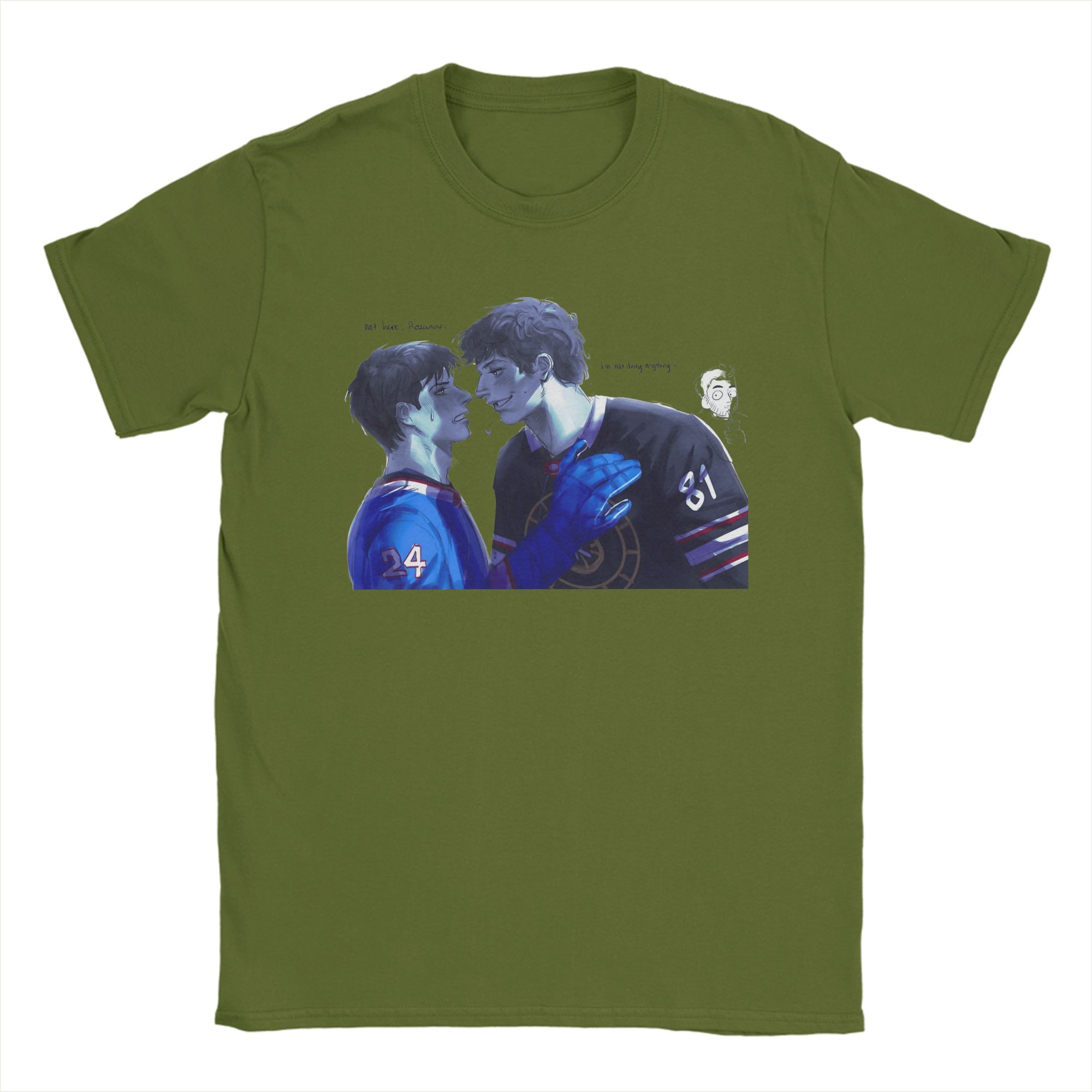 

Бавовняна футболка з написом Heated Rivalry для чоловічого літа Повсякденні футболки Y2K З круглим вирізом Хіппі-футболки Оверсайз Одяг Гарячий продаж 4XL