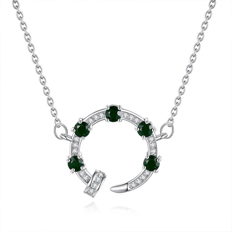 

S925 Sterling Silver Clavicle Necklace for Women Simple Pendant Necklace Fashion Jewelry Gift 925 silver