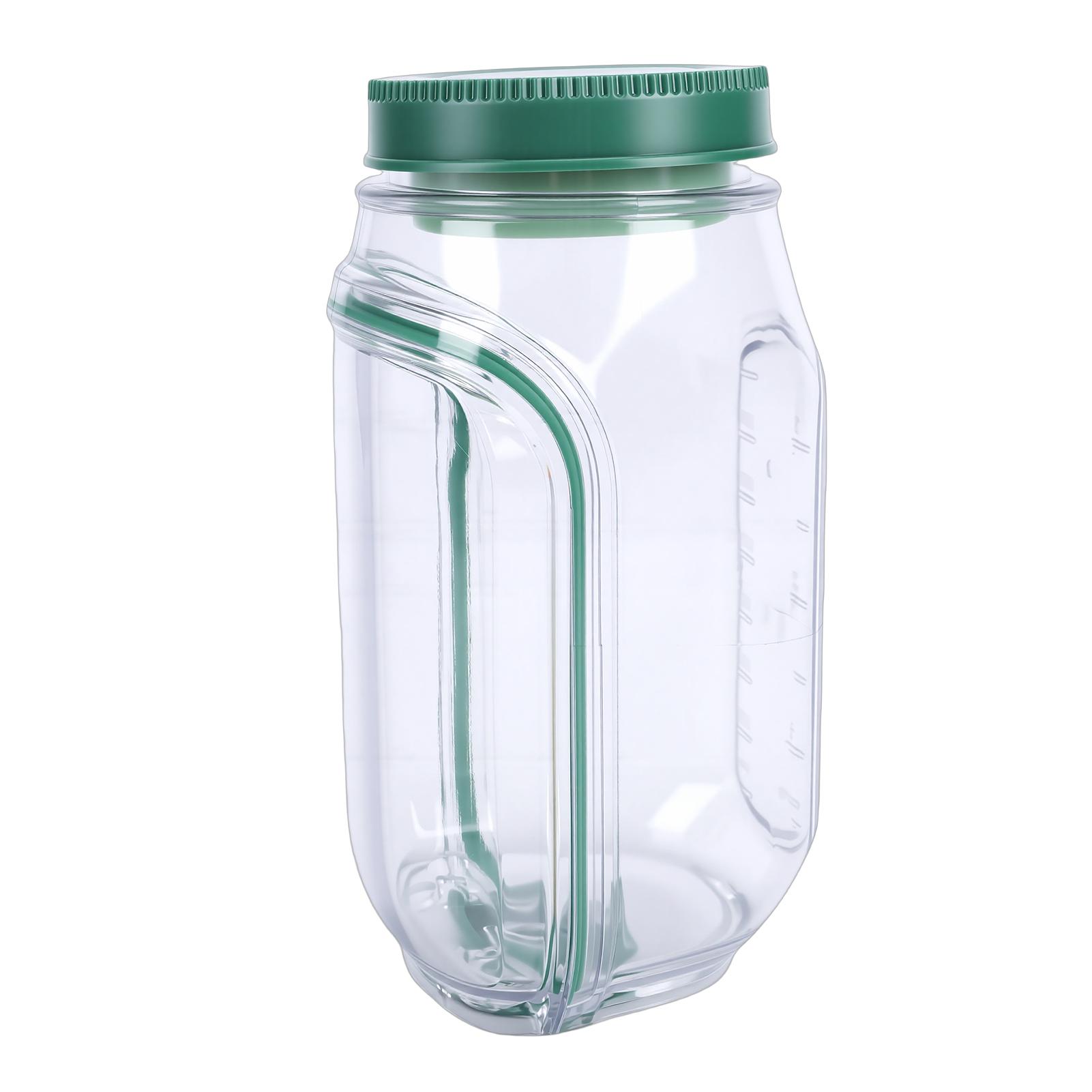 

Original Salad Jar Portable Side Open with Lid Salad Container for Work Gym School Hiking