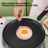 Silicone Egg Ring Silicone Egg Cooker Ring Nonstick Fried Egg Ring Molds Multi-function Portable Creative For Cooking DIY Tool