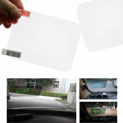 Pellicola riflettente trasparente per display Head Up per accessori auto, adesivo per parabrezza per proiettore HUD