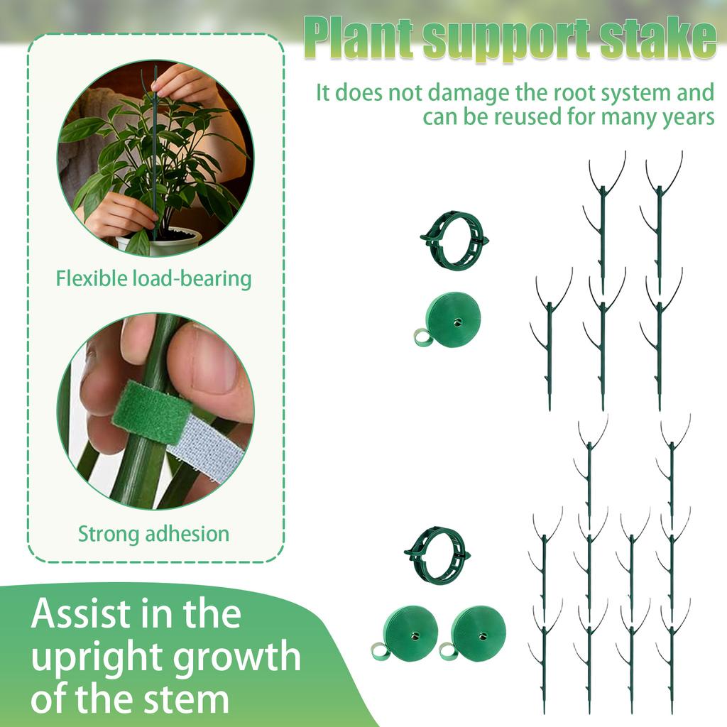 Stackable Monstera Plant Support, 5-10 Pieces Per Pack, Suitable For Indoor And Outdoor Plants, Climbing Plant Support Structure, Plant Support Poles.