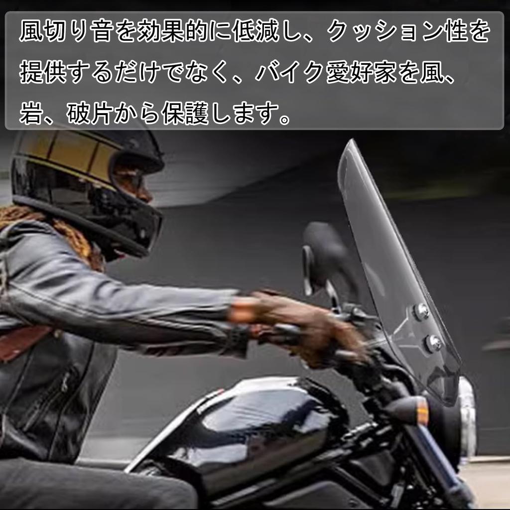 KAGEFUNE For DAX125 DAX125 ST125 2025 Motorcycle Windshield Air Fairing, Front Wind Deflector, Handlebar