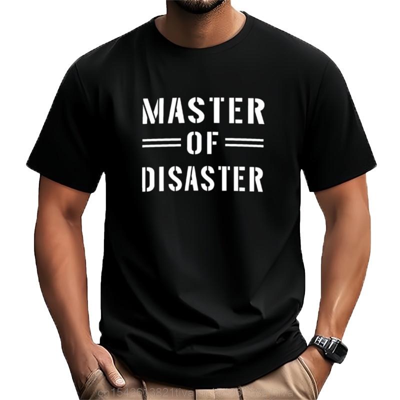 Master Of Disaster Tshirt Boys Animal Print Shirts Graphic Tees Cute Clothes Customs Mens Big And Tall T Shirts