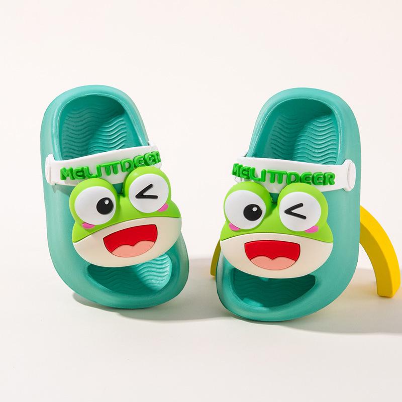 Girls  Indoor Soft Sole Slippers - Toddler & Baby Clog Sandals 140: Inner 14cm, Foot 13.5cm