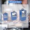 Twist Drill Case Organizer, Iron Portable with Slot, Scale Marking Holder for DIY