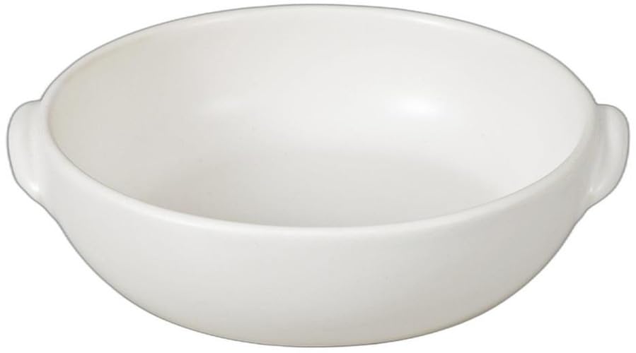 

Белая круглая форма для запекания x 10 x Керамическая форма для запекания, духовка и микроволновая печь Setomonohonpo Жаростойкая (S) [11 5см] Блюдо, Безопасное, белый