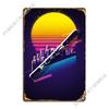 Skiing Metal Sign Poster Party Designs Design Pub Garage Decoration Funny Tin Sign Poster