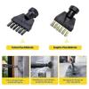 10-piece Accessory Set For Karcher Steam Cleaners Sc1, Sc2, Sc3, Sc4, Sc5 - Includes Nozzles, Brushe