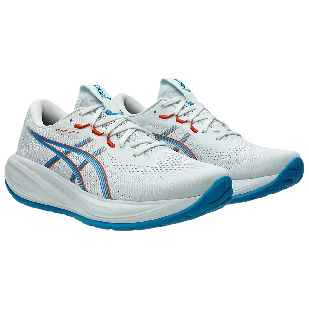 Asics Gel-Cumulus 28 Comfortable Soft Durable Casual Running Shoes Men Sneakers Blue 1011C143-402