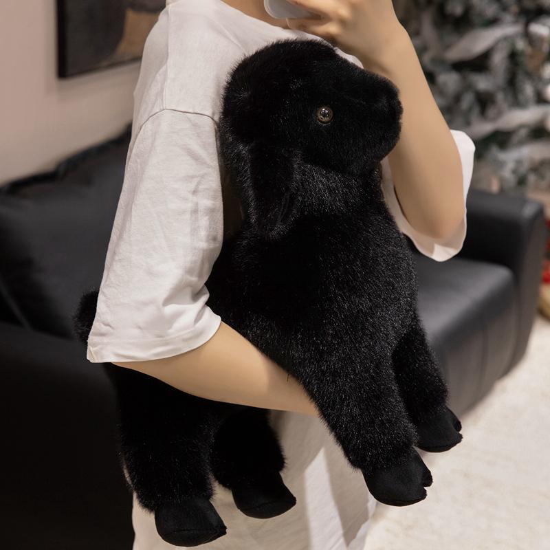 Soft Standing Lamb Plush Toy 20-40cm Cute Farm Animal Stuffed Doll Cuddly Birthday Gift For Kids