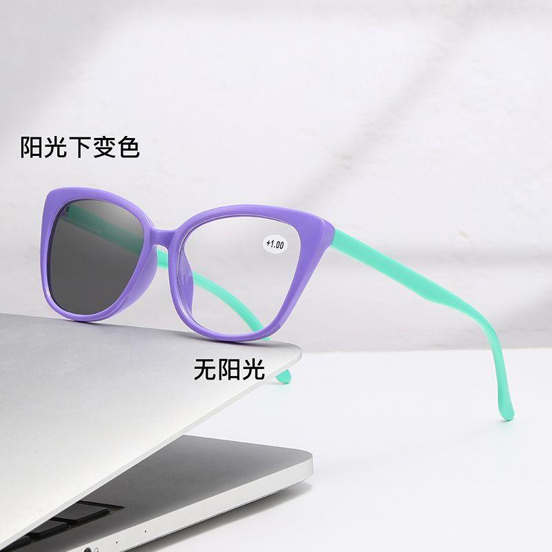Anti Blue Light Men Reading Glasses Square Retro Women Presbyopia Glasses Colorful Pretty Frame Resist Fatigue Optical Lenses