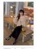 2025 Women's Slim Fit Long Sleeve Knitwear: Square Neck Base Layer for Autumn/Winter