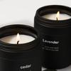 1pc Scented Candles Soy Wax Aromatherapy Glass Jar Candles Novelty Lavender Cup Wax Home Decor Bathing Yoga Relieves Fatigue