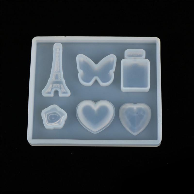 Necklace Pendent Silicone Mould Diy Resin Decorative Craft Jewelry Making Mold