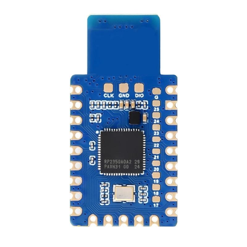 RP2350 One Microcontroller Module USB Storage Programming 29 GPIO Pins PWM ADC Support