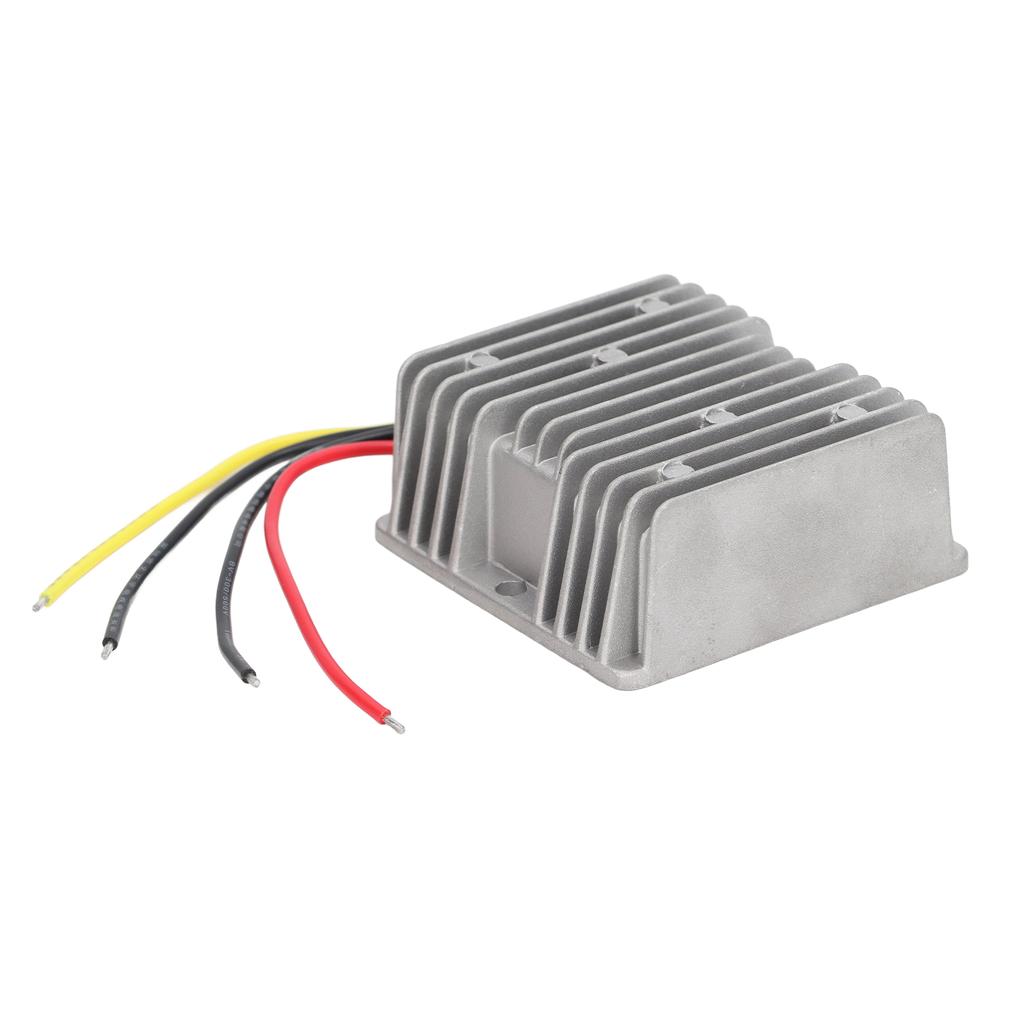 DC to DC Voltage Regulator Aluminum Regulator Reducer for Motor LED Light 12V 24V to 12V 5A