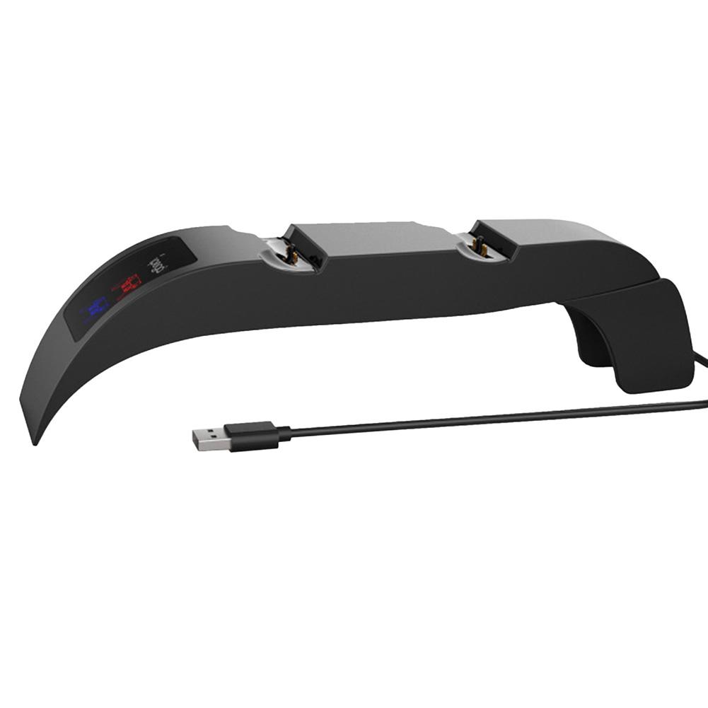 Nabíječka ovladačů Duální gamepad Rychlé nabíjení S LED indikátorem Kompatibilní pro nabíječku ovladače Ps5