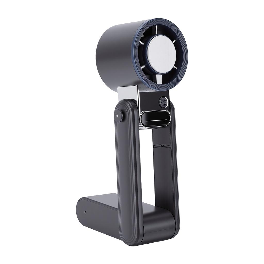 Portable Foldable Fan with Ice Cooling 199 Speed Adjustable Handheld Fan 3000mAh Rechargeable Personal Fan with Digital