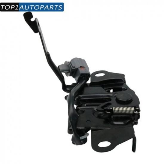 Hood Latch For 2013-16 Mazda CX-5 FITS Models with Alarm System Black Steel US