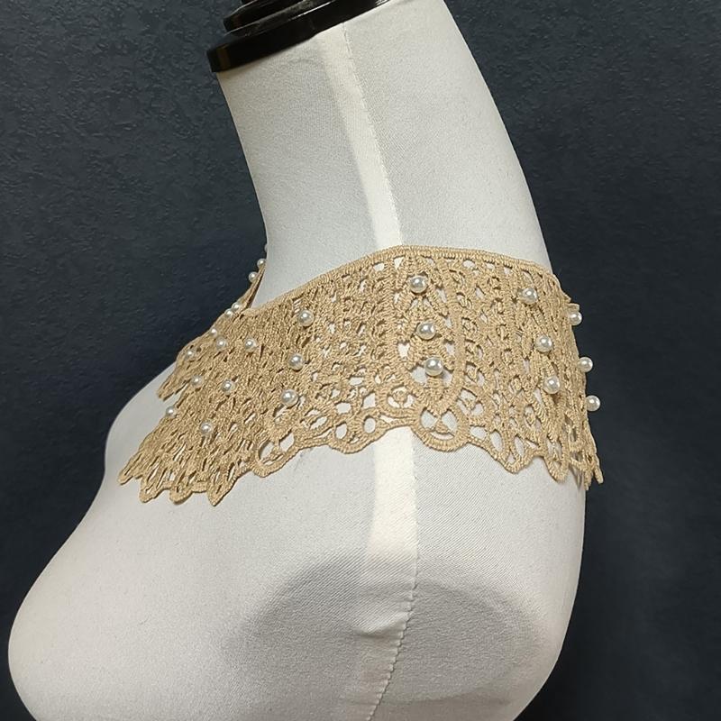 Unique Lace Collar Decorative Lace Collar Evening Dress Outerwear Collars Suitable for Modern Women's Fashion