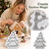 Christmas Tree Silicone for Resin Ornaments, DIY Craft