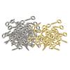Eye Pins Hooks Iron Plated Pins for Hijabis Decorative Safety Pin Jewelry Making Beads for Craft Projects