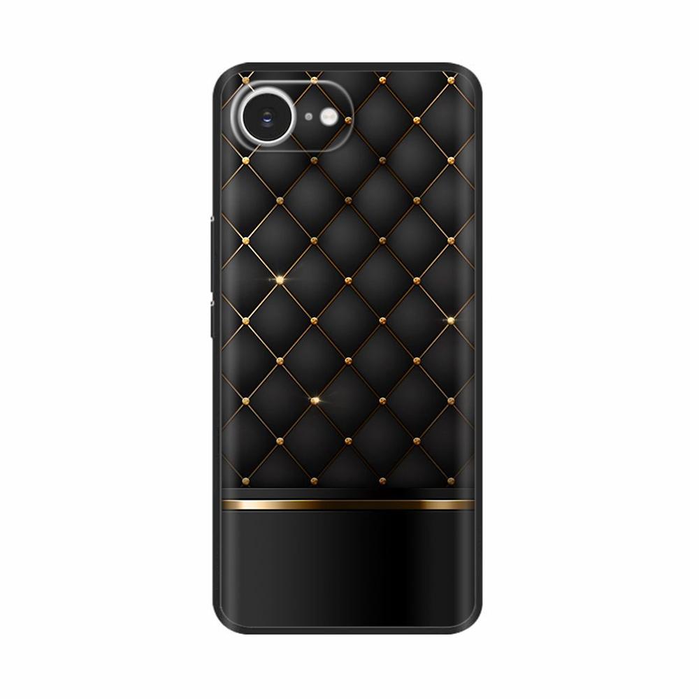For iPhone 16e Case Black Silicone Painted Case For iPhone 16e Cover TPU Anti-drop Phone Protector Cover For iPhone 16 E Cases