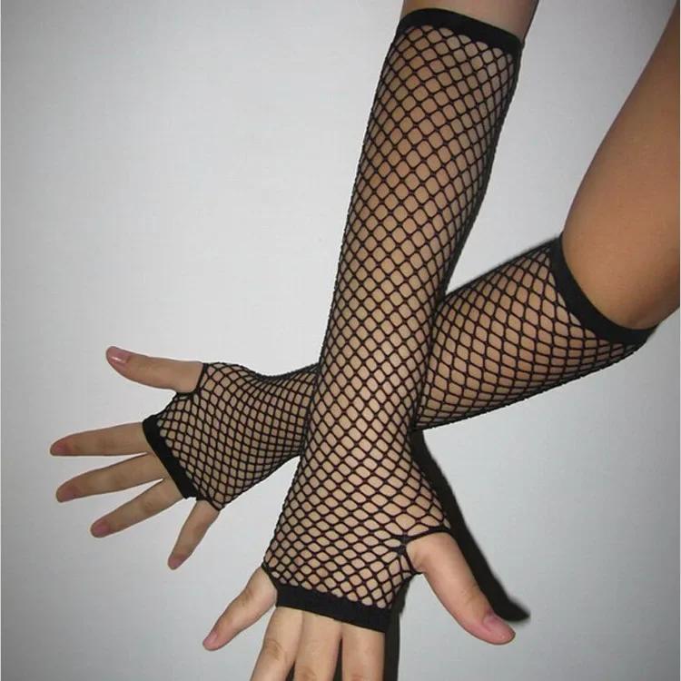 Mesh Glove Female Queen Accessories Sexy Restraint Bondage Fishnet Flirting Erotic Women Couples Adult Sex Game Teasing Midnight