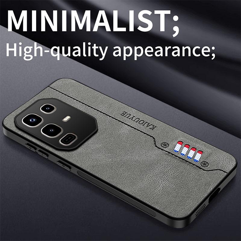 For Infinix Note 50 Pro Plus Case New PU Leather Skin Protective Back Cover Case For Infinix Note 40 Pro Plus 50X 50S Shell