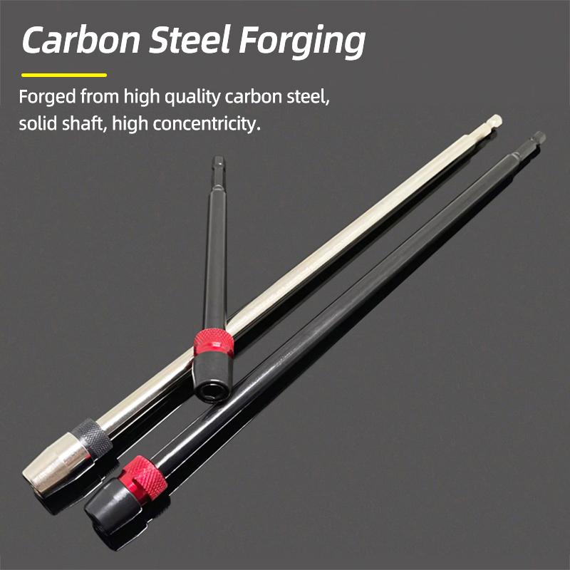 75/100/150/300mm Multiple Sizes 1/4Inch Hex Quick Release Electric Screwdriver Extension Bit Holder Drill Bit Rod Bar Hand Tools