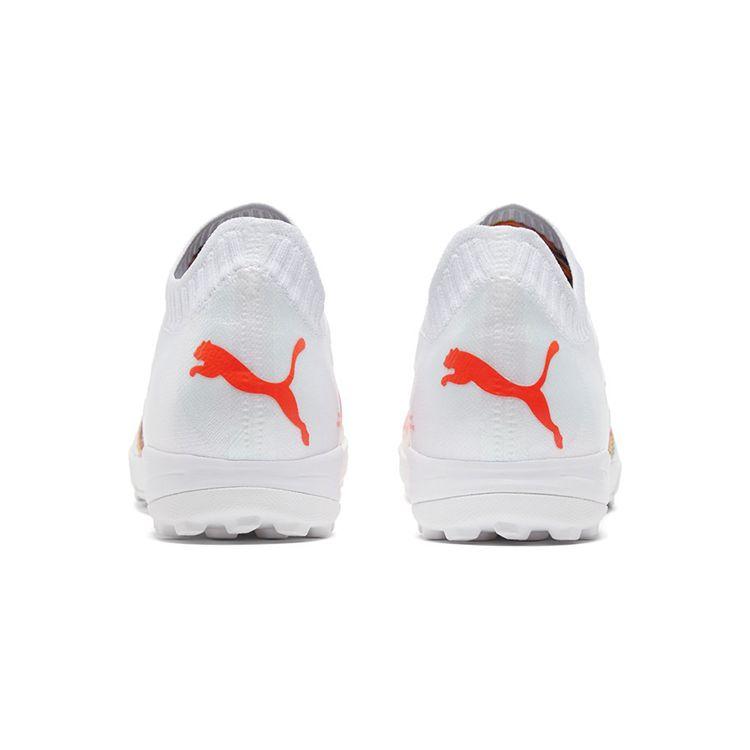 Puma Future Z 1.1 Pro Cage Round Head Logo AG (Rubber Short Studs) Artificial Turf Composite Material Soccer Shoes Men Soccer Shoes White 106381-03