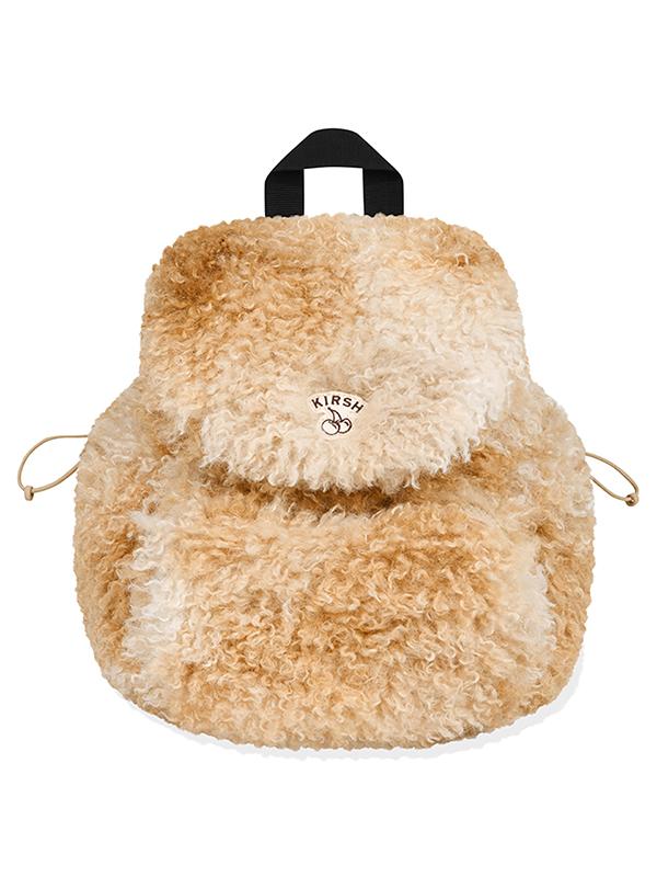 Kirsh Cherry Fur Mini Backpack [Brown]