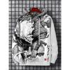 Autumn And Winter Men's Hoodies Japanese Harajuku Fashion Casual Sports Hooded Anime Beast Pattern Man Hoodie