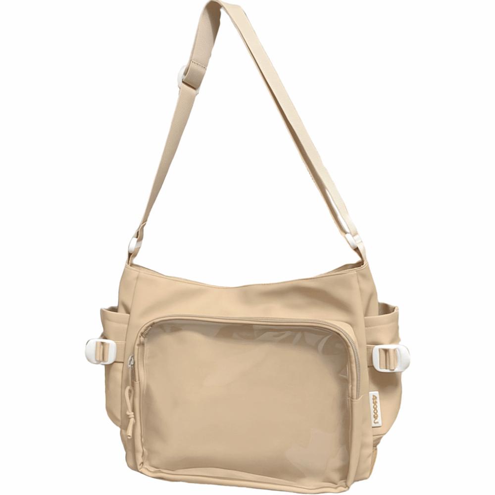 Harajuku JK Shoulder Bag Large Capacity Canvas Tote Bag Portable Lolita Handbag Student