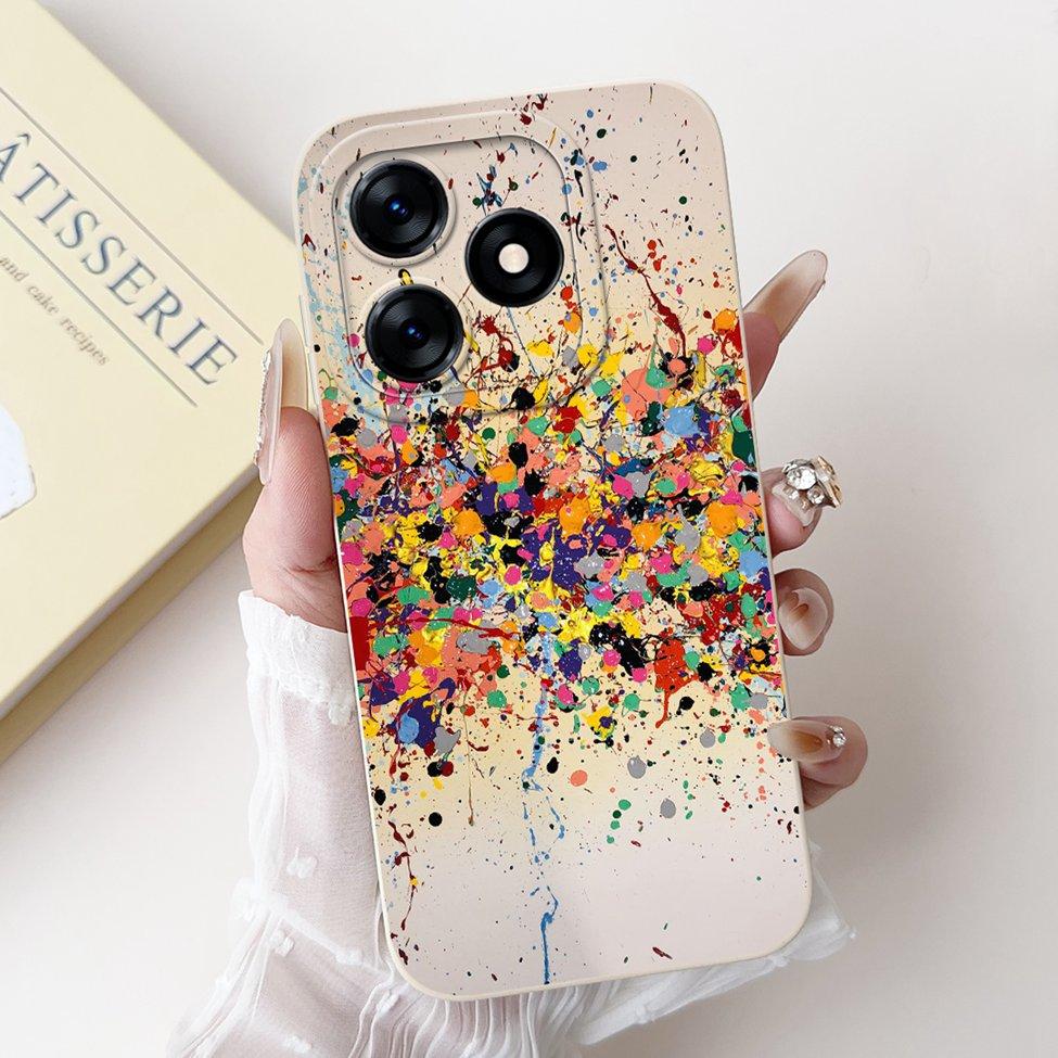 4G For Tecno Spark 10 10C 10Pro Case Cover Aesthetic Cute Cat Funny Girls Boys Back Cover For Tecno Spark 10 Pro Phone Case K17