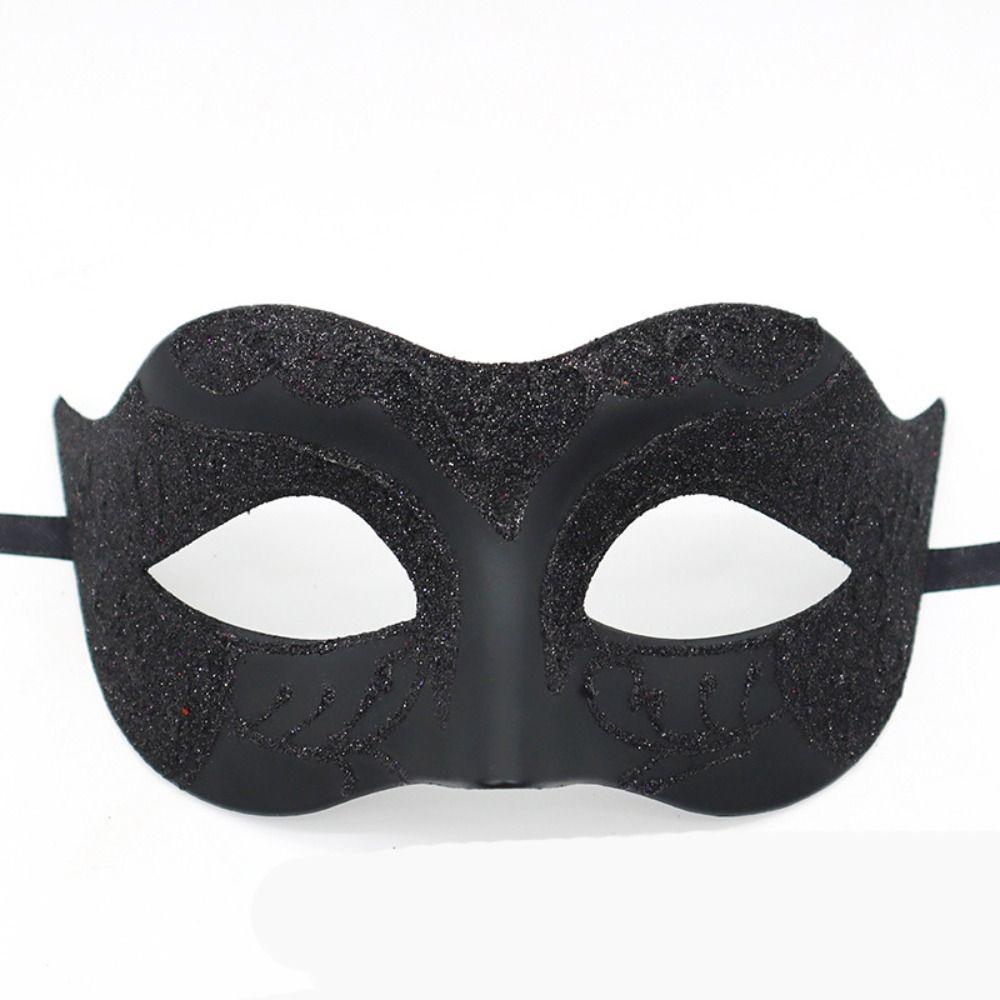 New Half Face Masquerade Mask Gentleman Halloween Masquerade Prom Mask Cosplay Costume Sexy Party Mask