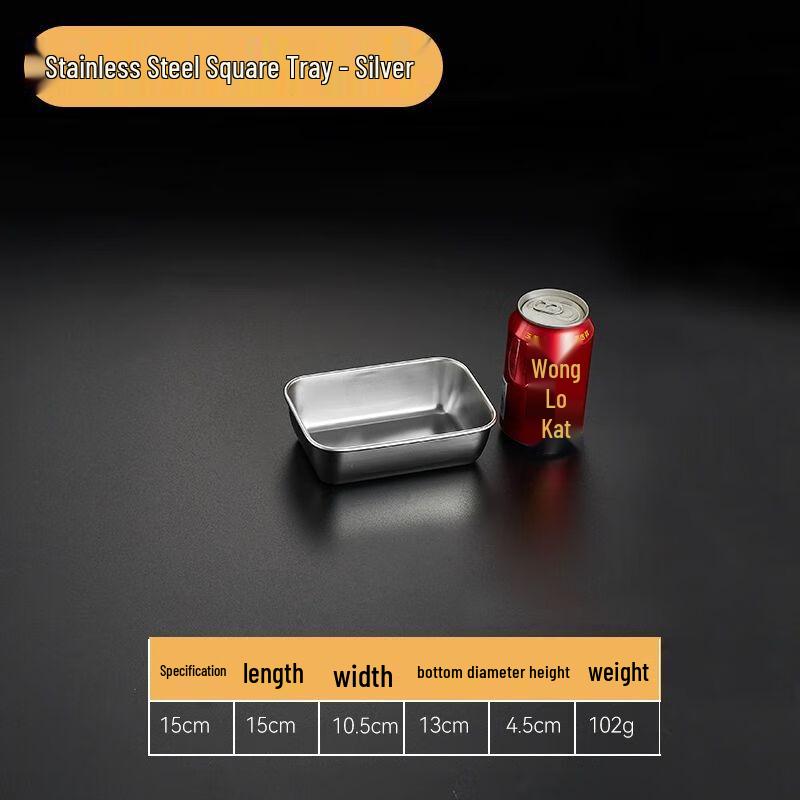 Stainless Steel Commercial Food Display Tray