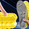 1 Pair 4D Cloud Comfort Insoles with Arch Support Shock-Absorbing Breathable Shoe Inserts Anti-foot Deformation Insoles for Men Women Foot Protection