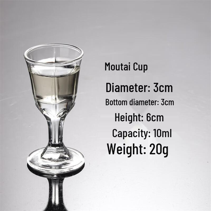 Zhishi Green Lotus Glass Shot Glass