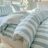 Soft Ins Stripe Bedding Set 3/4pcs Duvet Cover Pillowcase Sheet Set Girly Fresh Style Couple Bed Comforter Colchas Para La Cama