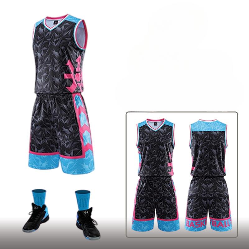 Basketball Suit, Male and Female Middle School Students Training Camp, Game Jersey, Sweat-absorbing Children