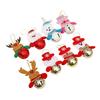 AEE4-Christmas Ornaments Bells Decorations, Christmas Tree Hanging-Ornaments For Xmas Door Home Party Supplies