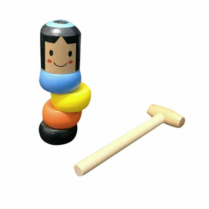 Daruma By Immortal Proma Magic Stubborn Wood Man Funny Wooden Magic Unbreaka Toy