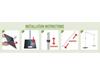 3x6m Double Layer Retractable Backdrop & Curtain Stand for Weddings – Aluminum Alloy Display Stand